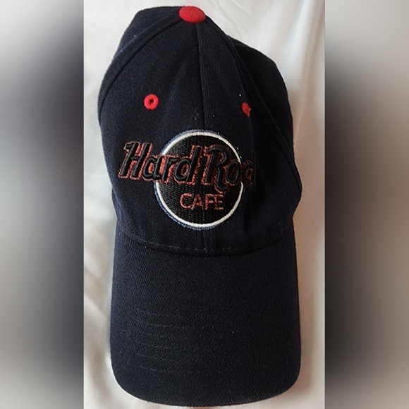 Hard Rock Cafe Hollywood Black and Red Hat - Picture 1 of 7